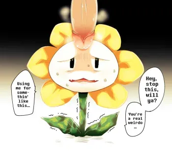[Gaku] Kiniro no Ohana-chan | Golden Flower (Undertale) [English] manga cover
