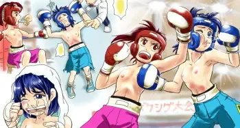 Girl vs Girl Boxing Match 4 by Taiji [CATFIGHT] manga cover