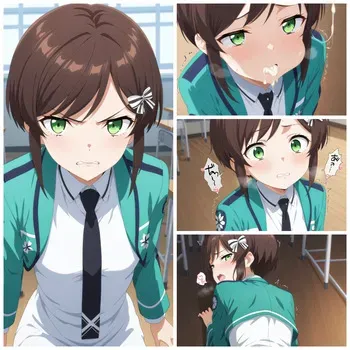 Mahouka Koukou no Rettousei-Saegusa Kasumi [PowmiAI][AI Generated] manga cover