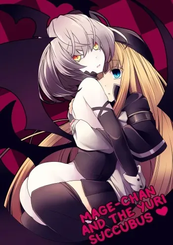 Yuri Succubus no o Shigoto | Mage-chan and the Yuri Succubus <3 manga cover