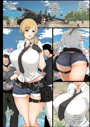 College Girl Wins a Lewd Chicken Dinner manga cover