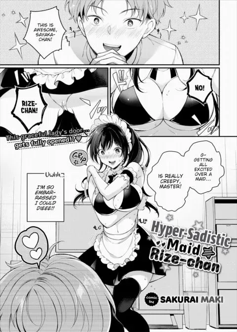 Hyper-Sadistic Maid ★ Rize-chan manga cover