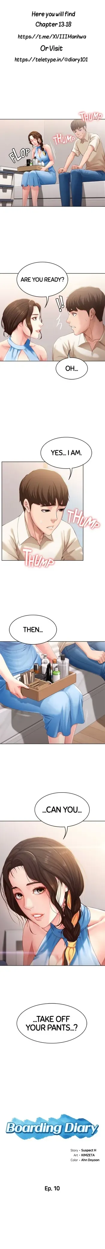 [Yonguija H×Kim Jeta] Boarding Diary (chapter 07 - 12) [English] [Webtoon] manga cover