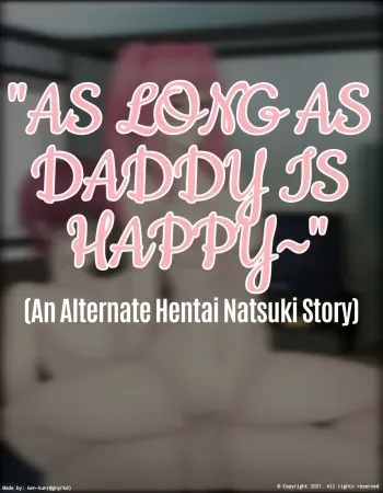 As Long As Daddy Is Happy~ manga cover