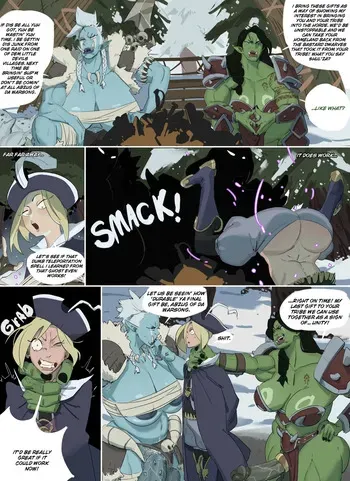 [HoneyBread] World of Warcraft-themed Comic Commission manga cover