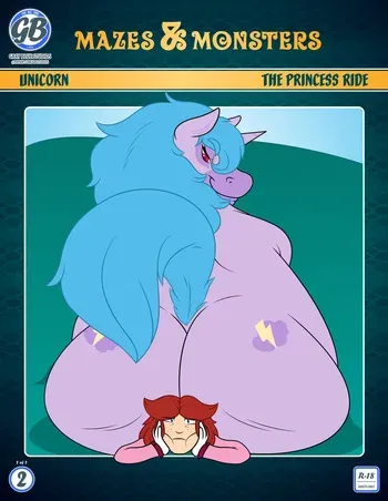 Mazes & Monsters Unicorn #1 manga cover