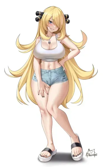 [Achro] Cynthia's Strip Game (Pokémon) manga cover