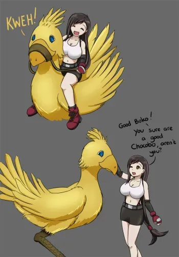[SkyLark] Chocobo Fantasy (Final Fantasy VII) manga cover