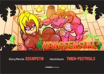 [Escopeto] Kongsensual (Donkey Kong) manga cover