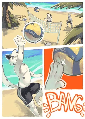 Beachballed by BlimpDog manga cover