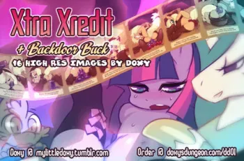 [Doxy] Xtra Xredit & Backdoor Buck (My Little Pony) manga cover