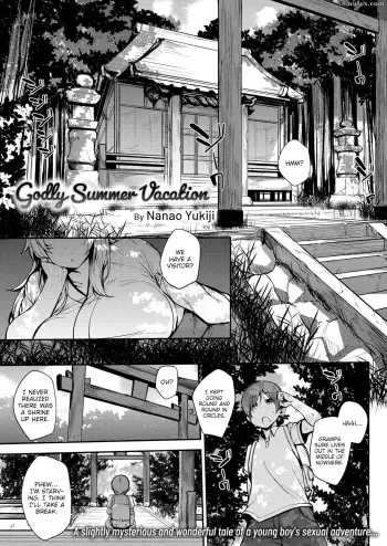 Kami Summer na Natsuyasumi | Godly Summer Vacation manga cover