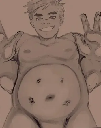 CBL_Art- Patreon Artworks- Brody Goes Ham manga cover