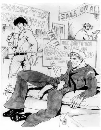 [Tom of Finland] Waterbed manga cover