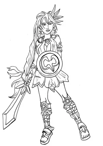 [Ariana (Brandon Ondrasek)] Lizardwoman Sophitia (SoulCalibur) manga cover