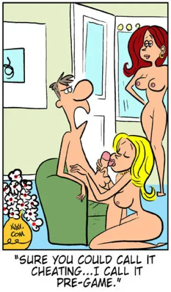 XNXX Humoristic Adult Cartoons March 2012 manga cover