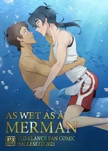 As Wet As a Merman manga cover