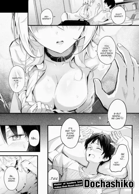 My Senpai Next Door is Way Beyond Clueless manga cover