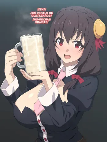 [Tedain] Yunyun Semen Jokki (Kono Subarashii Sekai ni Syukufuku o!) [Spanish] [RinkanClub] manga cover