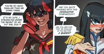 [StreachyBear] POV Cock Comparison (Kill la Kill) manga cover