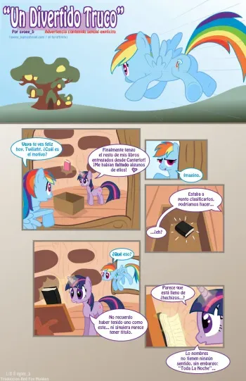 [Syoee_b] Un Divertido Truco (My Little Pony: Friendship is Magic) [Spanish] [Red Fox Makkan] manga cover
