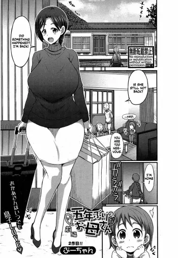 Gonenburi no Okaa-san manga cover