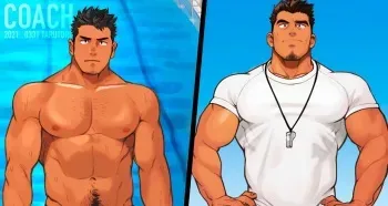 Coach 1 and 2 manga cover