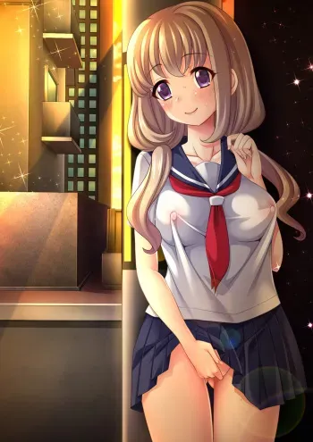 [Shoujo Idenshi] H na Shojo ga Roshutsu Shite Kimochiyoku Naru CG Shuu manga cover