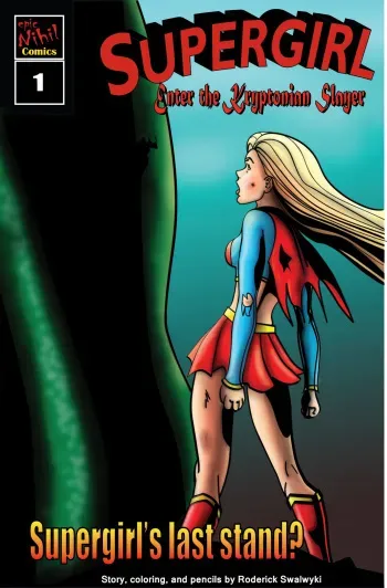 Supergirl: Demonic Bloodsport Pt1 manga cover