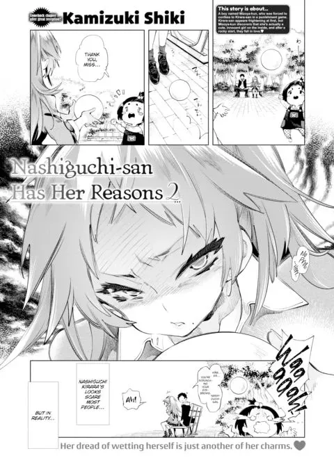 Nashiguchi-san Has Her Reasons 2 manga cover