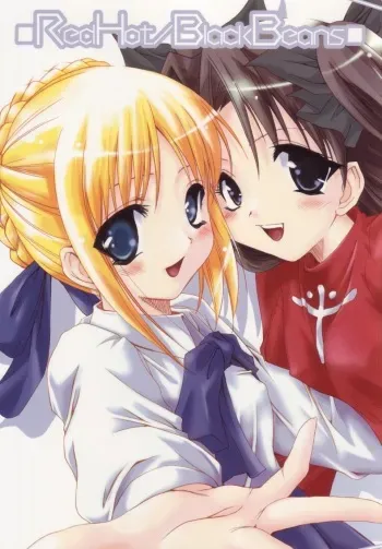 (CR35) [Hanene no Mori (Hazumi Aoi)] RedHot/BlackBeans (Fate/stay Night) manga cover