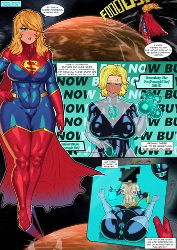 [Crabhorn] Supergirl Droned (ongoing) manga cover