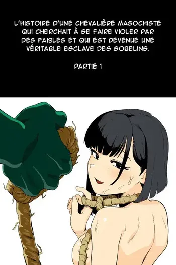 [yamabatake] Zako-kan Nerai no Do-M Onna Kishi ga Hontou ni Goblin Dorei ni Sareru Hanashi Zenpen Part 1 [French][AkroDa] manga cover