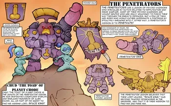 [markydaysaid] Space King: The Penetrators (WH40K) [ongoing] manga cover