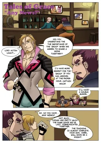 Tales of Grace - 'Any News?' [By Gigan] [Gay] [Studs] [Hunks] [Game Based] manga cover