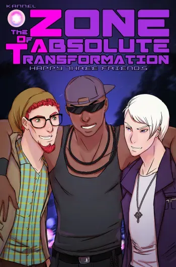[Kannel] The Zone of Absolute Transformation: Happy Three Friends manga cover
