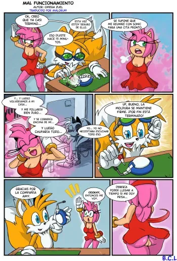 [OmegaZuel] Malfunction | Mal funcionamiento (Sonic the Hedgehog) [Spanish] [Malorum] manga cover