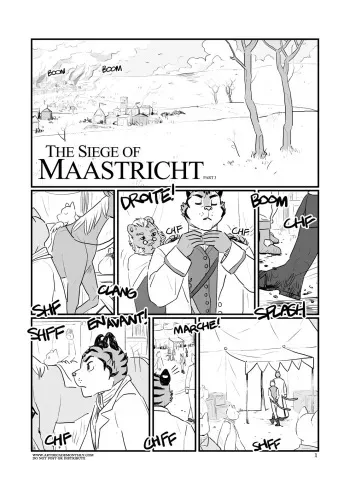 Artdecade - The Siege of Maastricht 3 manga cover