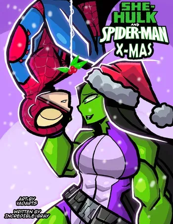 [[VADARTS] She-Hulk & Spidey X-Mas manga cover