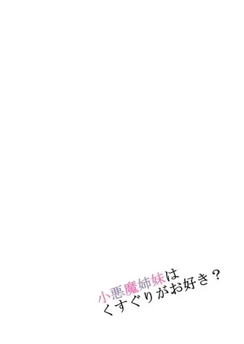 [Shimotsuki Kotaro (Usada Momoka)] Koakuma Shimai wa Kusuguri ga Osuki? manga cover