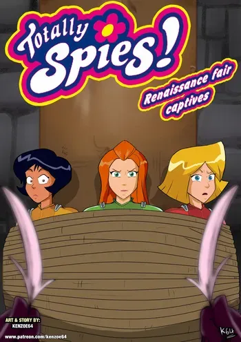 Kenzoe64 - Totally Spies: Renaissance fair captive manga cover