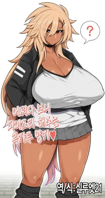 [Dragonstorm (Otogi Tetsurou)] Nanda Kanda Paizuri Shite Kureru Kuro Yankee | 어쩌다 보니 파이즈리 해주는 흑갸루 양키 manga cover
