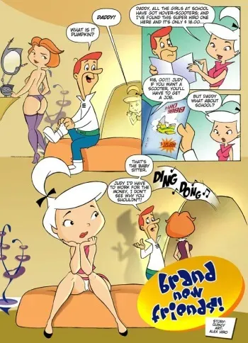 [Alex Hiro] Brand New Friends (The Jetsons) manga cover