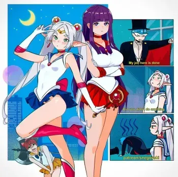 [Snegovski] No villain can stand this technique... manga cover
