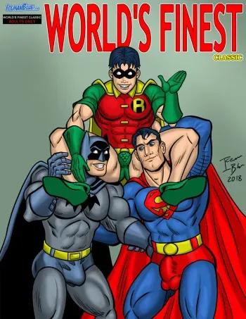 [Iceman Blue] World's Finest Classic manga cover