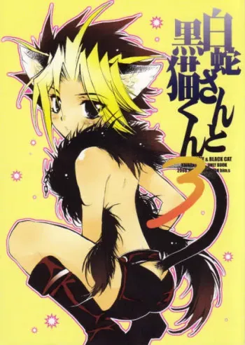 (C68) [Rapan (Himuro Shizuku)] Shirohebisan to Kuronekokun 3 | White Snake & Black Cat 3 (Yu-Gi-Oh!) manga cover