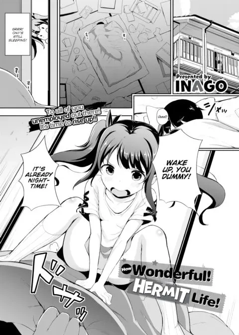 How Wonderful! Hermit Life! manga cover