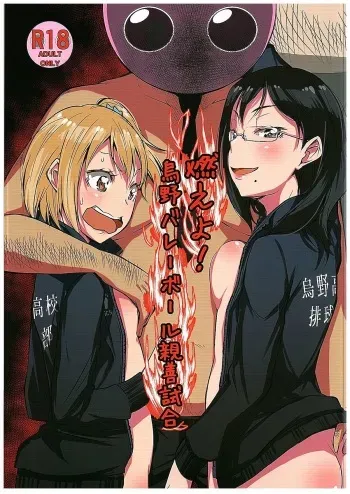 (C89) [Tokachi no Kuni (Yukiri Takashi)] Moeyo! Karasuno Volleyball Shinzenjiai (Haikyuu!!) manga cover