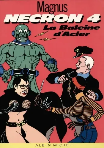 Magnus - Necron Vol.4 : La baleine d'acier - high quality pictures manga cover