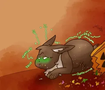 [Jellodog] Halloween Candy Fiend + Extra manga cover